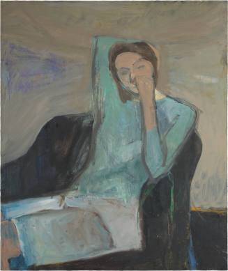 Untitled (Seated Woman with Hand to Mouth)