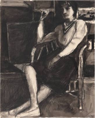 Untitled (Seated Woman, Tennis Sweater)
