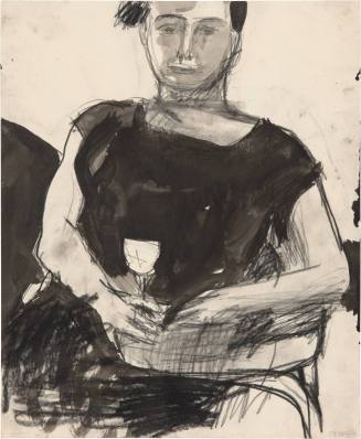 Untitled (Woman with Glass)