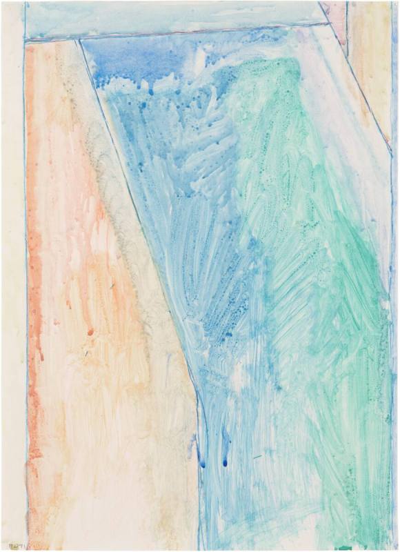 Richard Diebenkorn: Drawings, 1970–71, "Ocean Park"