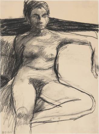 Untitled (Seated Nude)