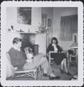 Diebenkorn family at 2947 Magnolia Street house, Berkeley, CA, c. 1954-55