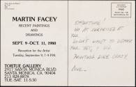 MARTIN FACEY, 1980-1987