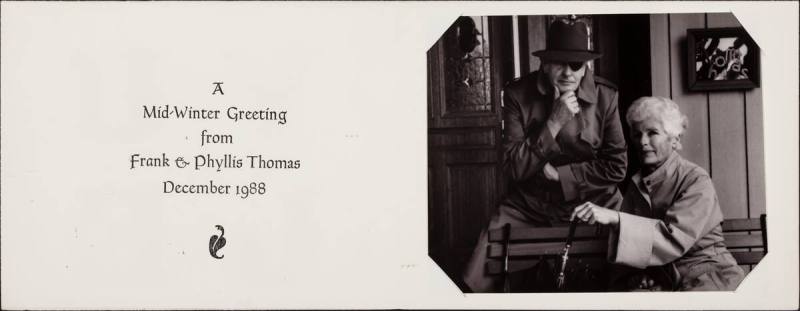 Frank and Phyllis THOMAS, 1988