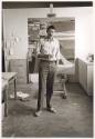Photographs of Richard Diebenkorn by Leo Holub, Stanford University, Palo Alto, Calif., 1963