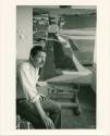 Photographs of Richard Diebenkorn by Leo Holub, Stanford University, Palo Alto, Calif., 1963