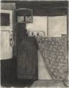 Untitled (Interior with Sink and Door)