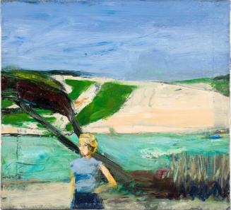 Landscape with Figure (Girl on Dunes)