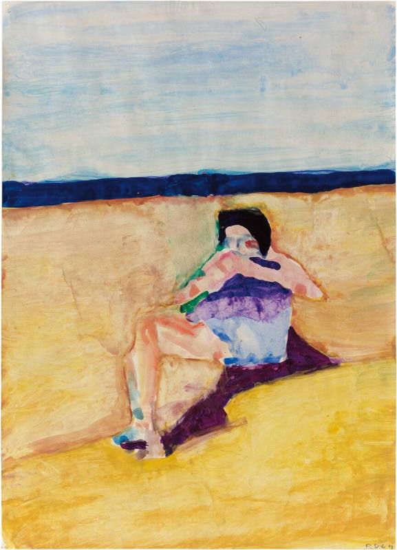 Untitled (Woman on Beach)