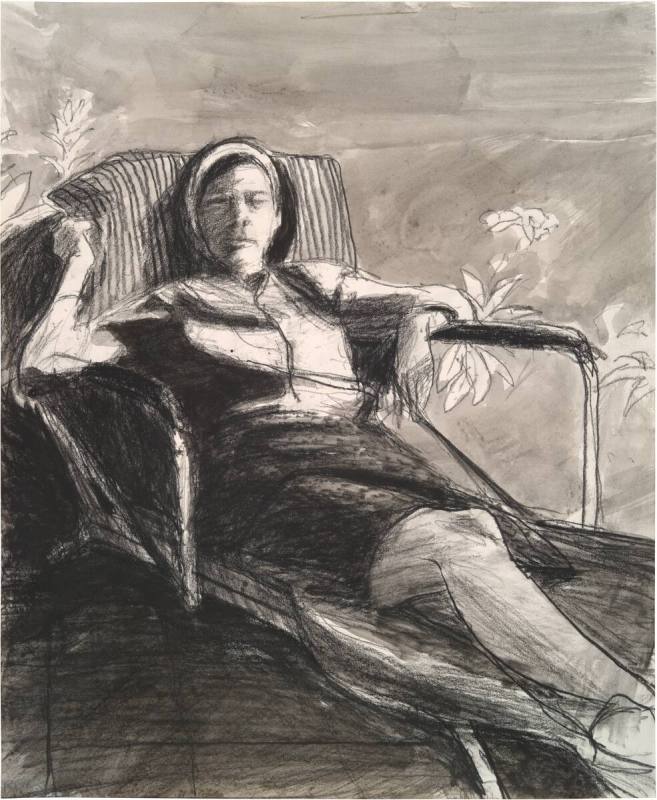 Untitled (Woman in Chaise)