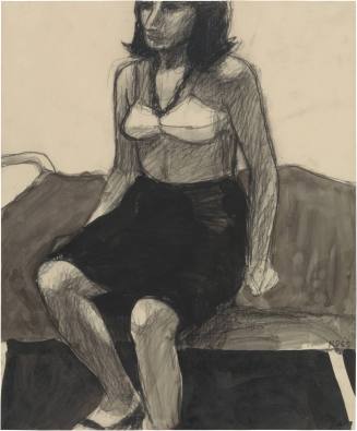 Untitled (Woman in Skirt and Brassiere)