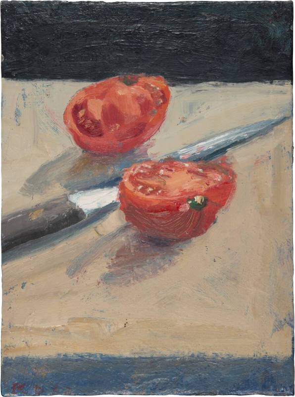Knife + Tomato I