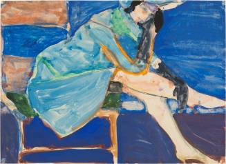 Untitled (Seated Woman, Legs Crossed)