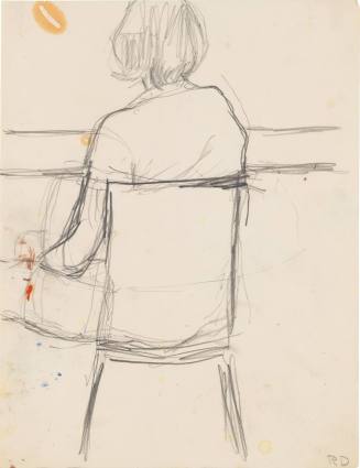 Study for Girl Looking at Landscape