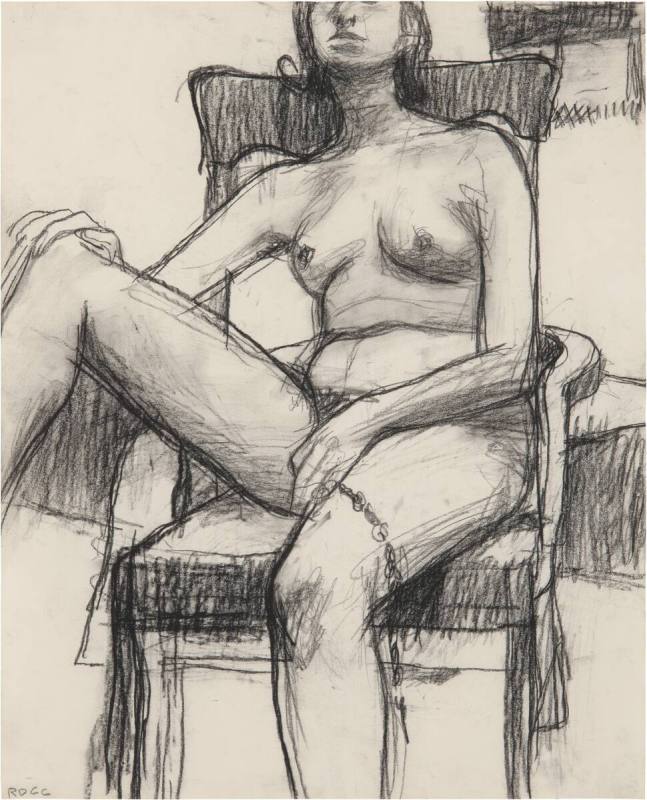Seated Nude with Necklace