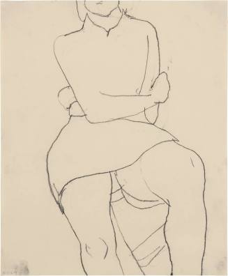 Untitled (Seated Woman, Arms Crossed)
