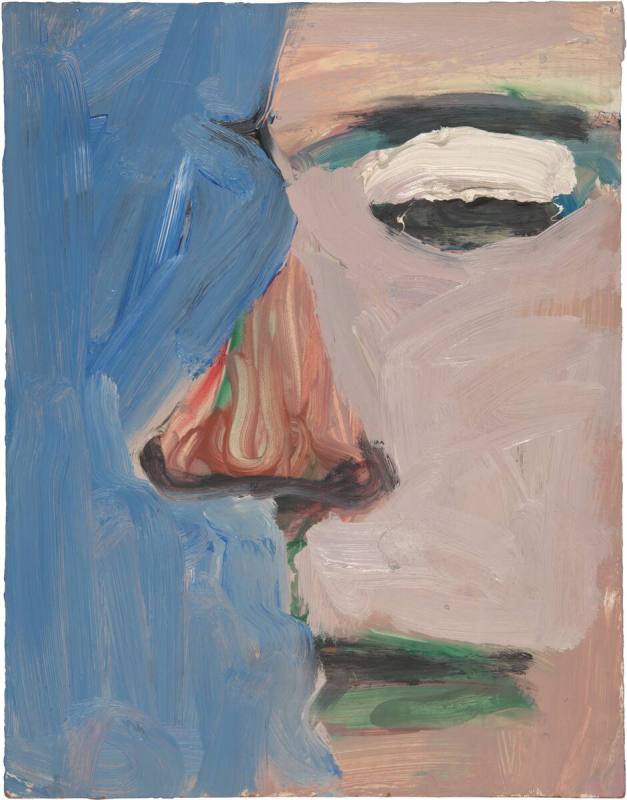 Untitled (Face in Profile)