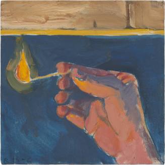 Hand with Match