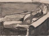 Untitled (Reclining Nude, Side View)