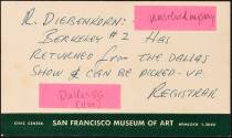 SAN FRANCISCO MUSEUM OF ART. JOHNSTON, CRAPSEY, HUMPHREY, KONG, BAKER, MORLEY. 1952-1956