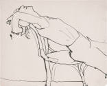 Untitled (Woman Leaning Back in Chair)