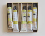 Studio Materials, Box of Aura Khaki Brown Oil Paint