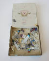 Studio Materials, Cigar Box w Watercolors & Gouache